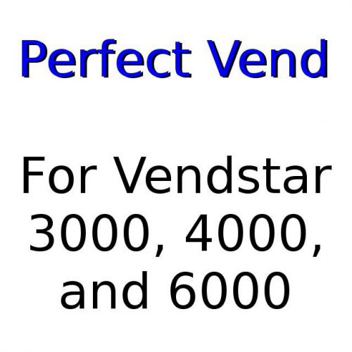 A Perfect Vend Everytime For Vendstar 3000 4000 6000 Candy Machines