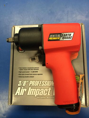 Central Pneumatic Earth Quake 3/8&#034; Professional Air Impact Wrench