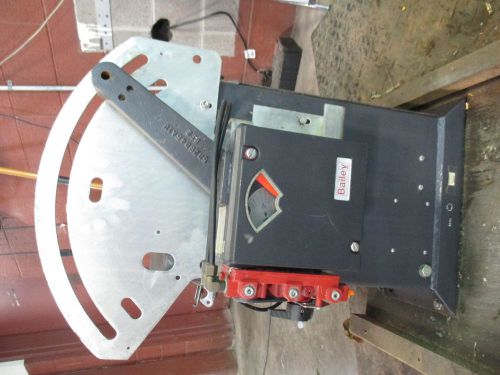 Bailey uni actuator w/ positioner #523137d actuator pn:up20a0000 sn:99w048225 for sale