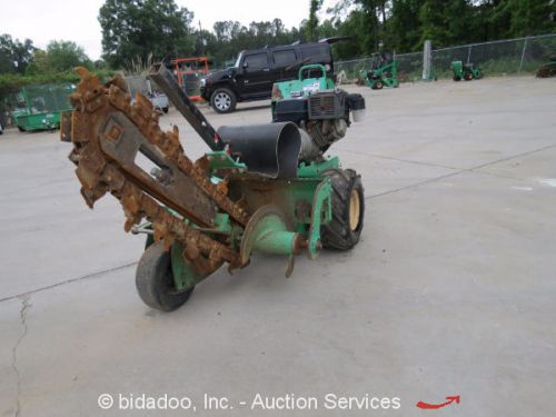 2011 ditch witch 1030 walk behind trencher self propelled 30&#034; depth bidadoo for sale