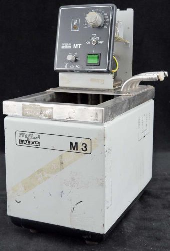 Mgw lauda mt m3 lab bench top 115v 60hz heated water circulating bath parts for sale