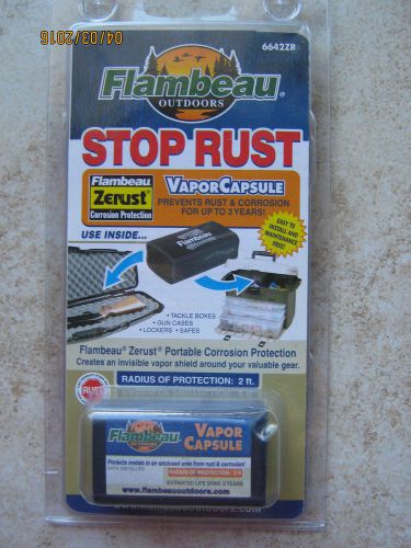 Flambeau Stop Rust For Tackle Box Tool Box Gun Cabinet Or Case Zerust FREE SHIP
