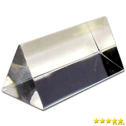 GSC International 4-90977 Glass Equilateral Prisms, 25 mm x 150 mm, New