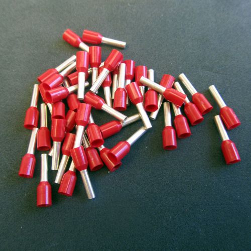 American electrical insulated wire end ferrules red 16 awg 1.5mm 500 count for sale