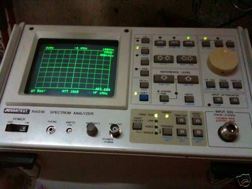 Advantest R4131B 10kHz - 3.5GHz Spectrum Analyzer