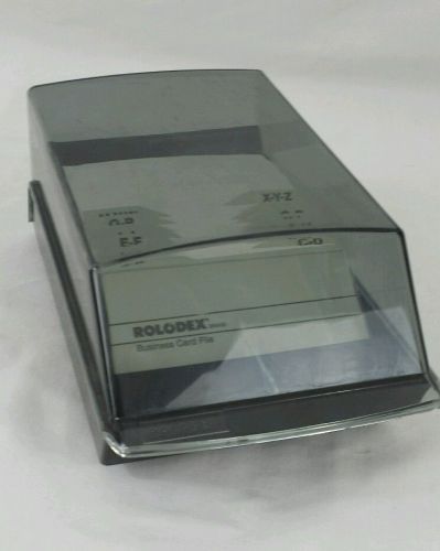 Rolodex VIP 24C Organizing System Covered Card File Address Business 2 1/4&#034; x 4&#034;