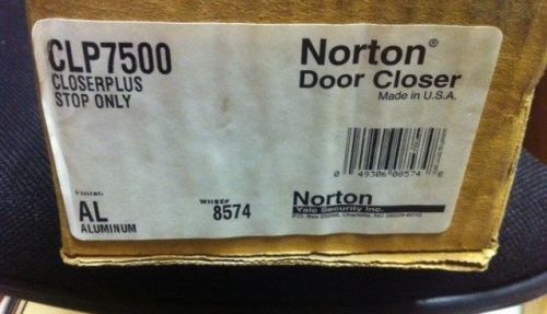 Norton Door Closer CLP7500 CloserPlus Aluminum finish. NEW IN BOX!