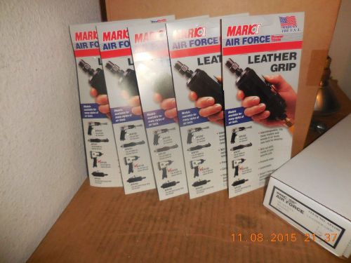 (5) five AF6100 MARK 1 AIR FORCE LEATHER GRIP  Fits many air tool models