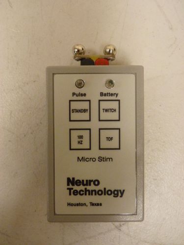 NEURO TECHNOLOGY PERIPHERAL NERVE STIMULATOR