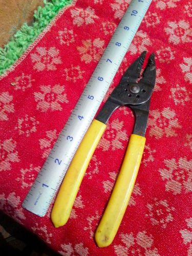 STANLEY TOOLS WIRE STRIPPERS CUTTERS ELECTRICIANS PLIERS 84-203 MADE IN USA