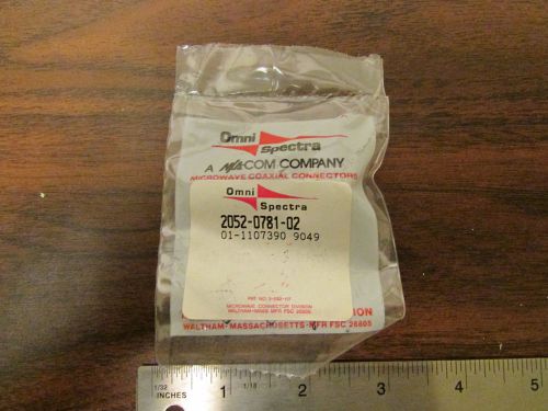 Omni-Spectra 2052-0781-02 Flange Female SMA Connector Panel Mount New