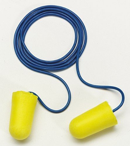 3M E-A-R TaperFit 2 Regular Corded Earplugs, Hearing Conservation 312-1223