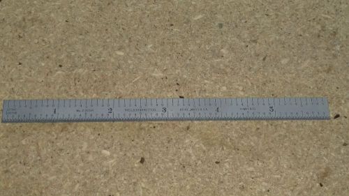 Starrett No. C305R Tempered Rule 10ths, 100ths, 32nds, 64ths *NEW*