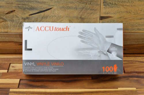 Accutouch box of 100  Large latex free Synthetic Exam Gloves