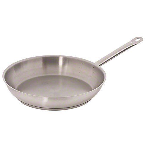 Pinch (FRYN-11)  11&#034; Induction Ready Natural Finish Stainless Steel Fry Pan