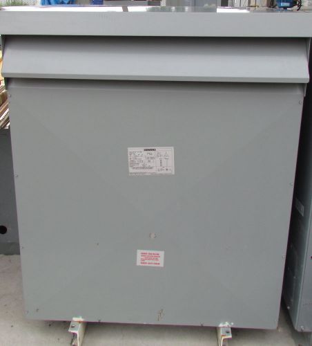 Siemens #3f1y300 480v delta primary 240v delta with a 120v tap on b phase distri for sale