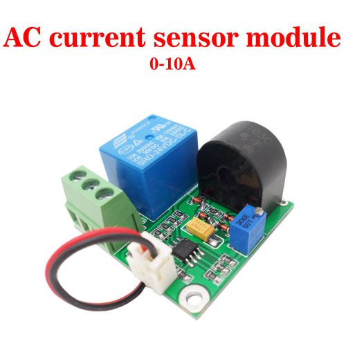 Ac 0-10a current sensor module switch output sensor module for sale