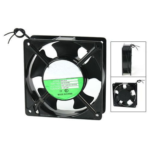 120x120x38mm 5 blades metal frame axial flow cooling fan ac w8 for sale