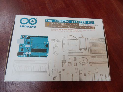 The Arduino Starter Kit ~ includes official170 page Arduino Project Book