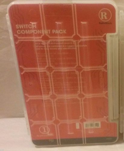 Brand New RadioShack SWITCH Component Pack 24 various switches for mini Projects