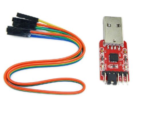 2Pcs USB To TTL / COM Converter Module Buildin-in CP2102