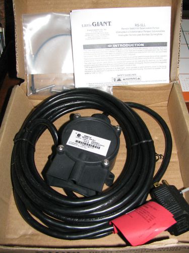 LITTLE GIANT RS-5-LL Remote Switch Automatic W/18&#039; Cord New.