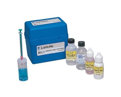 LaMotte 5860-01 Dissolved Oxygen Kit, 0 - 10 ppm Range, 50 Tests