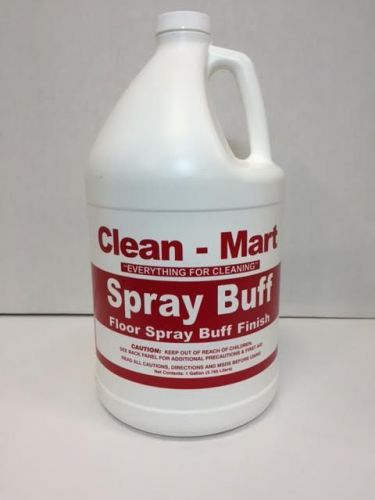 Clean-mart spray buff floor finish gallon for sale