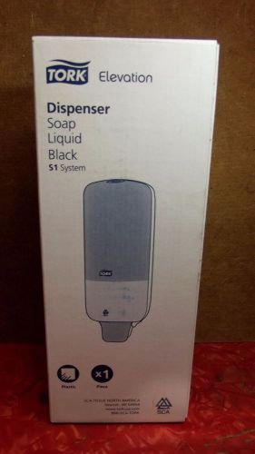 Tork Elevation S1 Liquid Soap Dispenser Black 570028A NEW