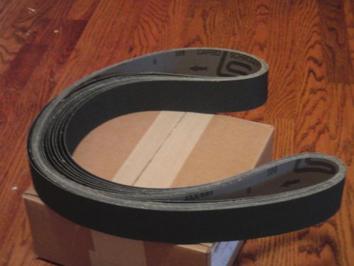 2&#034; x 72&#034;  A/Z (Zirc) Sanding Belts P100 Grit - 4 Belts Per Pack
