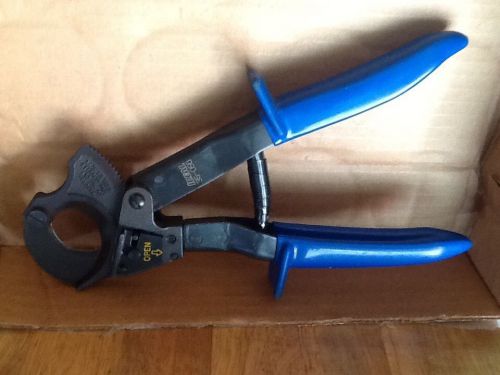 Ideal 35-056 ratcheting cable wire cutter