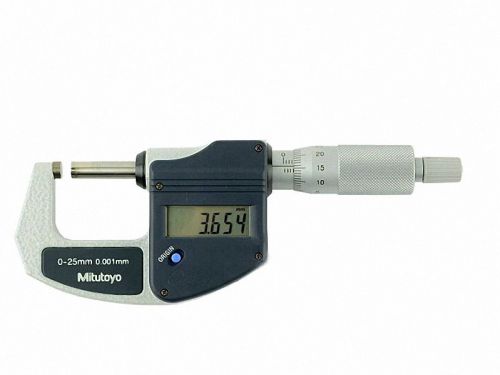 Mitutoyo 293-821 Digimatic outside micrometer 0-25mm/0.001mm Brand New Original