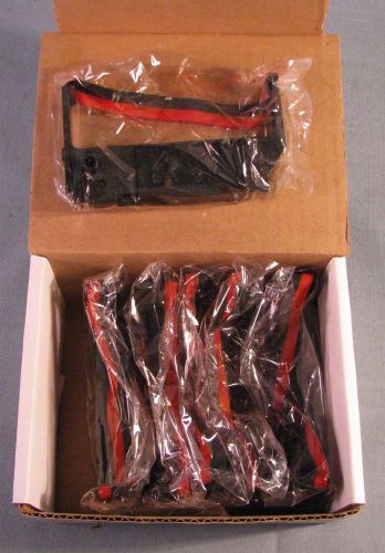 SP200-BR PRINTER RIBBON FOR STAR MICRONICS RED &amp; BLACK - 6 PER BOX