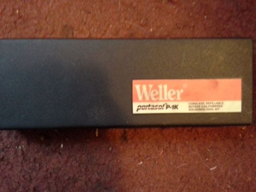 Weller protasol p-1k cordless refillable butane gas soldering tool kit (w/ case) for sale