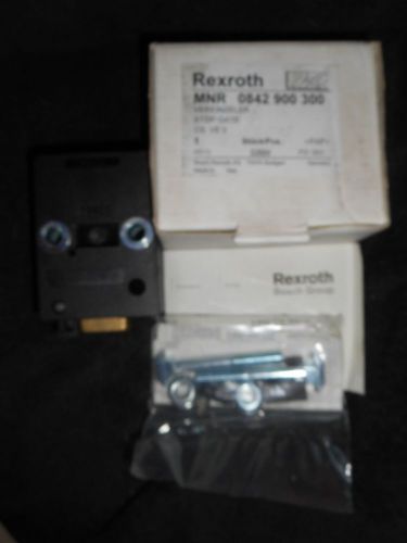 * NEW IN THE BOX COMPLETE*  REXROTH MNR 0842 900 300 CONVEYOR STOP GATE 53384