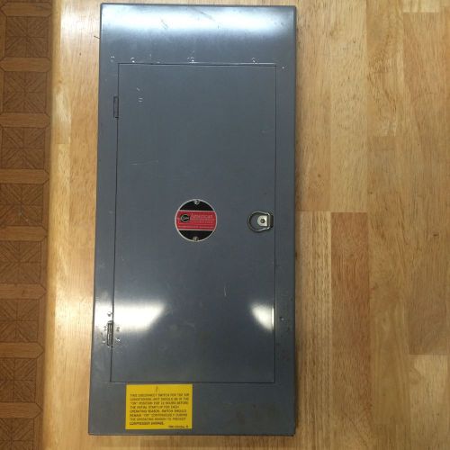 American / clark 100a fuse box cover cat # 10323-4hl8 for sale