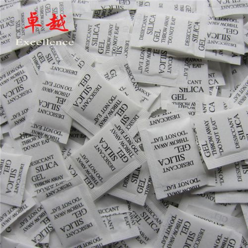 Lots 100 Packets Silica Gel Desiccant - Non-Toxic Absorb Moisture Dehumidifier