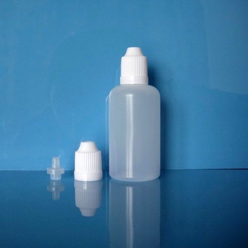 100 Pcs 50 ML LDPE Plastic Child Proof Dropper Bottles Vapor e Liquid Safe Drop