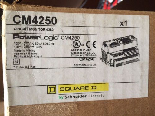 1 NEW CM4250 SQUARE D POWERLOGIC