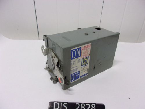 Square d 600 volt 20 amp bus plug with 20a circuit breaker (dis2828) for sale