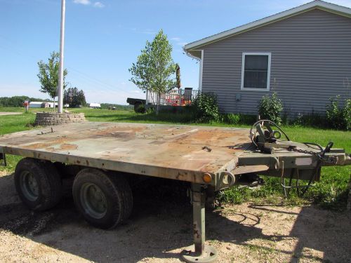 MILITARY SURPLUS M1061 FLATBED TRAILER M1061A1 TENT ARMY M35 TO 5 TON TRUCK SIZE