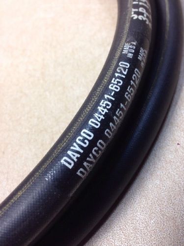 Dayco 04551-65120 round endless belt 9/16&#034;x 120&#034; solid black rubber for sale