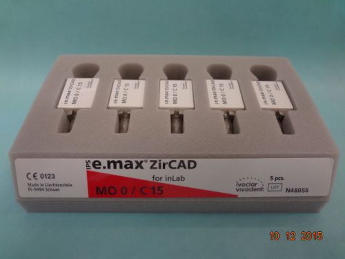 IPS e.max ZirCAD for inLab MO 0/ C 15
