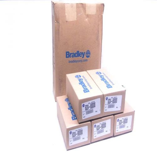 NEW (5) Bradley 6324-680000 BX-Lavatory 4&#034; Mounted Liquid Soap Dispensers
