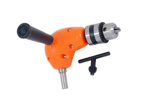 Right angle drill attachment handle adapter chuck key 90 degree driver for sale