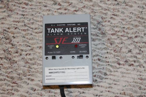 SJE 101 Tank Alert Alarm System. SJE Series 101