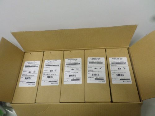 NEW Box of 5 Polycom 2215-44340-001 ASSY,PWR KIT,24V DC 0.5A 1465-42340-003