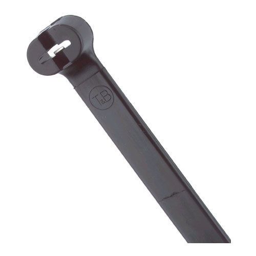 Thomas and betts - cable tie, 5.5&#034; x 1/8&#034;,40 lb./ 100 pk (black) - ty524mx for sale