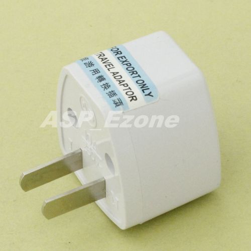 Converter adapter two-core flat jacks to a multi-outlet plug for sale
