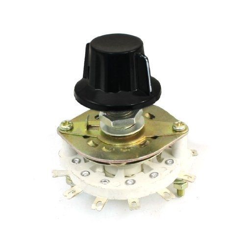 Plastic handle 1p6t rotary switch band channel selector 1 pole 6 throw for sale